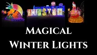 Magical Winter Christmas Lights La Marque Texas