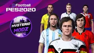 [DOWNLOAD] OPTION FILE SELECCIONES CLÁSICAS LEGENDARIAS EFOOTBALL PES 2020 PS4/PC