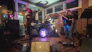 11 Minutes Out with their version of AC/DC's T-N-T,  17June2025 @ Hidden Key Brewing Co.