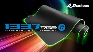 Sharkoon 1337 V2 RGB Gaming Mouse Mat