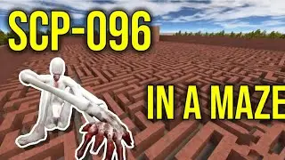 SCP-096 chase in a maze #gamer #gaming #shorts #garrymods #gmod