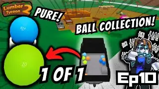 Я собрал РЕДКИЕ пронумерованные шары в Lumber Tycoon 2! (Эпизод 10)