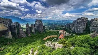 Meteora, Greece | Houses and Temples on Mysterious Mountains