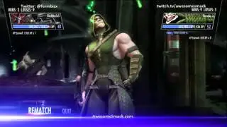 Injustice: DarKNaTaS (LB GA AQ GL) vs Fermbiz X (Grundy)