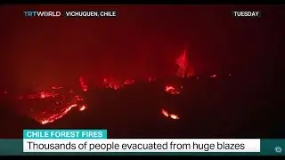 Chile Forest Fires: Thousands of people evacuated from huge bazes