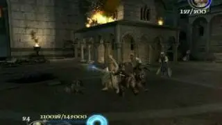 Lord of the Rings: Return of the King - Walkthrough - Courtyard part 1