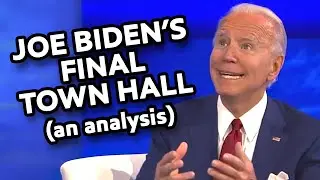 Joe Biden's Final Town Hall: An Analysis