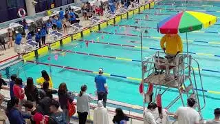 Clayton D3 Swimming Competition 100m Breaststroke 2025/2/22 Lane 1
