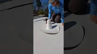 Roof vent to help trapped moisture escape #howto #roofrepair