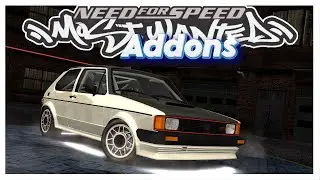 Volkswagen Rabbit GTI (1984) &bull; Addons Cars Gameplay &bull; NFS Most Wanted 2005 PC