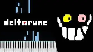 GLACEIR - Deltarune Chapters 3+4 | Piano Tutorial/Visualizer