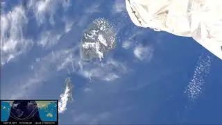 ISS Space view: Kauai & Niihau, Hawaii seen from space