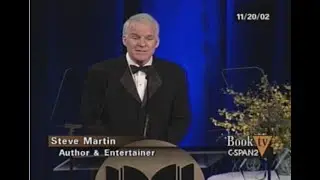 Steve Martin Funniest Moments on BookTV -- For Fans of Only Murders in Building -- NEW podcast promo