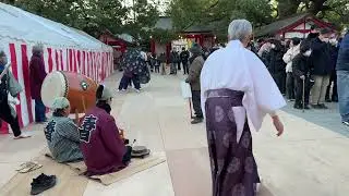 2026-01-01 春日獅子舞保存会獅子舞奉納