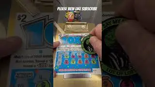 #10x the cash scratch off ticket Louisiana lottery ￼