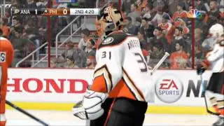 NHL 16 - Anaheim Ducks vs Philadelphia Flyers Gameplay (XboxONE HD) [1080p60FPS]