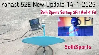 Solh Sports Setting On 2 and 4 Fit Dish Antenna | SolhSports Signal Setting| SolhSports New Update?