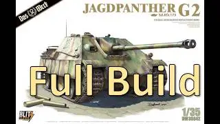 Модель Jagdpanther G2 в масштабе 1/35 &mdash; полная сборка.