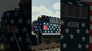 KCS 4006 &ldquo;Veterans Unit&rdquo; the most unexpected unit to be added to SL #kansascitysouthern #roblox