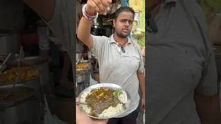 ₹20 mein palak paneer and rice 😱😱 #trending #viralvideo #shorts #streetfood #foodie #viral