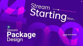 How To Design Clean And Simple Stream Package In Your Phone Sumit Gfx