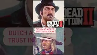 Rockstar showed here how trustable Arthur was for Dutch&rsquo;s gang❤️#gamingshorts #rdr2videos #arthur