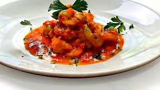 Enchilado de Camarones Cubano!🦐🇨🇺Receta de Lujo paso a Paso.