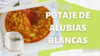 Potaje de Alubias blancas con chorizo | recetas rápidas . Moulinex Maxichef Advanced