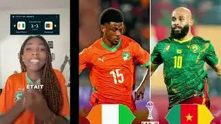 Réactions de tiktokeurs sur le plus beau match CAMEROUN 1-1 COTE D'IVOIRE