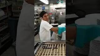 one hour as a cleaner| cleaner jobs | hard work #cleaner #jobs #cruise