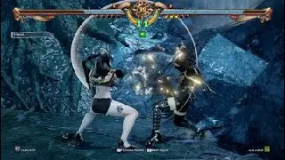 SOULCALIBUR 6 best wall stun combo with Taki