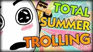 HILARIOUS MINECRAFT TOTAL TROLLING SUMMER EDITION w/ Ghost and Simon