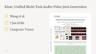 Klear: Solving AI's Audio-Video Sync Crisis (2601.04151)