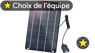🏆 TOP 3 MEILLEUR PANNEAU SOLAIRE USB 2025 🔋