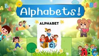 Learn ABC with Fun Words | A to Z Alphabet for Kids |  Teach A–Z the Easy Way