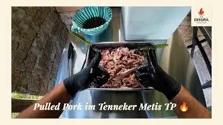 Pulled Pork im Tenneker Metis TP 🔥 | Der erste Versuch im Pellet Smoker mit 2,2 kg Schweinenacken