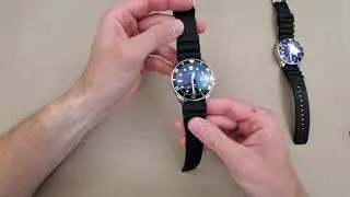 Casio Duro MDV-106 Black vs Blue and Sapphire vs Mineral Glass