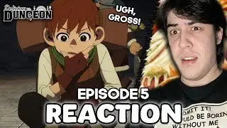 MIMIC INSECTS? Too far... - Delicious in Dungeon (Dub) | Episode 5 Reaction