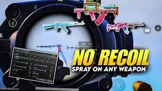 Get Laser Spray In AKM GROZA M762 | BGMI best SENSITIVITY | BGMI Tips/Tricks 2025