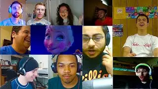 (YTP) Elsa Let's Her Sanity Go REACTION MASHUP [enhanced]
