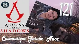 Assassin's Creed Shadows 121 T&ecirc;te &agrave; t&ecirc;te Naoe -Yosuke sous les nuages CINEMATIQUE PS5 Gameplay