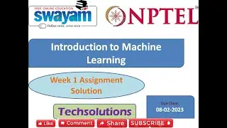 Machine Learning Week#1 assignment solutions