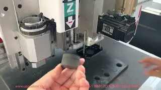 15-20mm Rubber Plate Cutting By High 400W Oscillating Knife CNC Cutting Machine