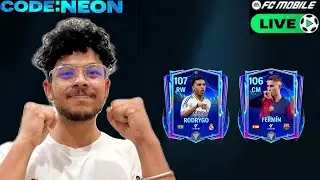 🔴 FC Mobile LIVE || New Cards Aa Gae || UCL RTTF || CODE: NEON || LALIGA || MLS