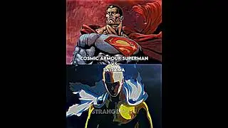 Cosmic armour superman vs Saitama