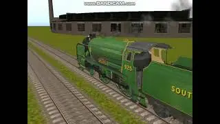SR Schools Class vs N15 King Arthur Class Racing Trainz