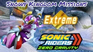 Sonic Riders Zero Gravity: Snowy Kingdom Missions ~ All Extreme Rank