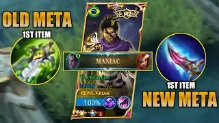 BRODY JUNGLE NEW 1ST ITEM IS INSANE ( AUTO MANIAC ) | BRODY BEST BUILD | MOBILE LEGENDS