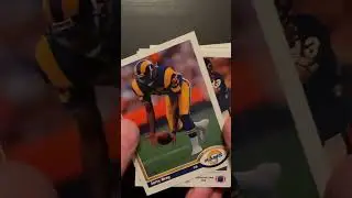 ASMR sounds with 1991 Upper Deck Football | #relax #asmr #softspoken #asmrvideos #asmrtriggers