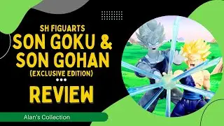 SH Figuarts Dragon Ball Z - SS Son Goku & SS2 Son Gohan (Exclusive Edition) - REVIEW